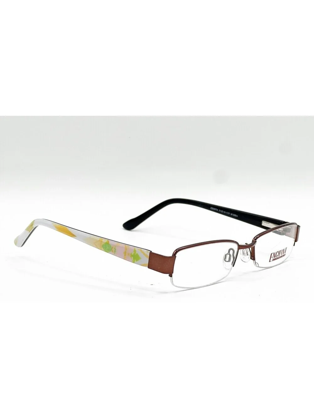 Enchant Eyewear Ee0974 M Brn Brown Authentic Eyeglasses 51-18-135